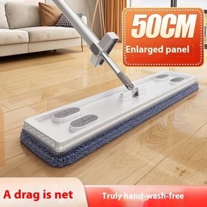 2025 Mới Tay Miễn Phí Lau Phẳng Bộ Dày Thấm Khô Và Ướt Lau Vải 360 Độ Thiết Kế Với Lau Clip Và Quay Đầu - Product Image 4