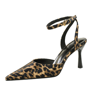 Últimos Modelos de Zapatos de Tacón Elegantes para Mujer, Alta Calidad, Antideslizantes, Zapatos de Vestir Elegantes, Tallas Grandes, Parte Superior de Satén Premium - Product Image 1