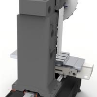 Tsingziwa High Speed Vertical T700 BT30/BT40 12000RPM Pusat Pengeboran dan Pengetapan Tahan Lama 700x450x320mm Bersertifikasi CE Kontrol Syntec