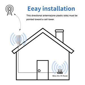 Antena de Doble Polarización Impermeable 4G LTE 5G de Alta Ganancia de 11 dBi con Cables de 5 m SMA/TS9 Conors Nighthawk 11-5 11-5 - Product Image 4