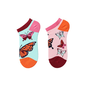 Neu eingetroffen: Trendige, niedrig geschnittene Damen-Socken aus gekämmter Baumwolle für Frühling/Sommer – dünn, atmungsaktiv, nicht stickig. - Product Image 4