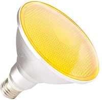 Ampoule LED Par38 Sky Factory IP65 étanche 15W rouge bleu jaune vert E27 en aluminium AC 85-265V colorée pour usage résidentiel