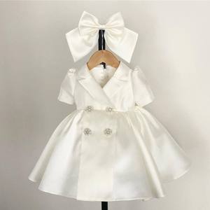 Abito da Principessa <span class=keywords><strong>per</strong></span> Bambina in Filato Peloso con Fiori <span class=keywords><strong>Compleanno</strong></span> Bambina Coordinato Madre-<span class=keywords><strong>Figlia</strong></span> - Product Image 3