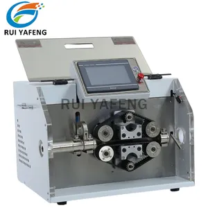 Automatische Gegolfde Buis Snijmachine Met Feeeder Pe Pvc Krimpbuis Slang Rubber Cutter Hard Plastic Snijmachine