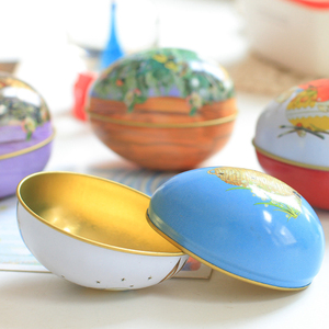 Decorazioni per Uova di Pasqua, Scatole Regalo in Latta per Feste, Formato Grande: <span class=keywords><strong>10</strong></span> X <span class=keywords><strong>6</strong></span>,5 X <span class=keywords><strong>6</strong></span> <span class=keywords><strong>cm</strong></span> - Product Image 4