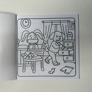 <strong>Custom</strong> Crime Scenes Coloring Book Cartoon Design Soft Cover <strong>Custom</strong> Coloring Book for Adults Dark Humor Art Hobby Gift - Product Image 5