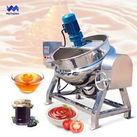 Machine à Halwa Électrique Professionnelle avec Agitateur et Cuve Chauffante Réglable 20L