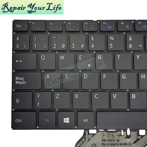 SP คีย์บอร์ดโน้ตบุ๊คสเปนสำหรับ Dynabook ดาวเทียม C40 C40-J C40-H C40-G สีดำ V6507B DOK-V6507B NB-17-6507B-20-B0ใหม่ - Product Image 2
