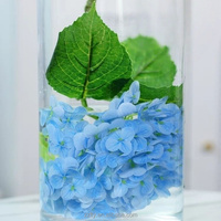 Fleur artificielle d'hortensia luxueuse en soie blanche à 216 pétales, faite à la main, 66 cm, pour la décoration de la maison, les mariages, Noël, la photographie et la décoration florale