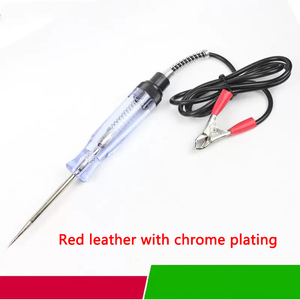 DC 6V-24Vアリゲータークリップ電気回路診断ペン車用テスタープローブライトシステム - Product Image 3