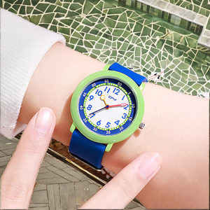 Montre analogique à quartz pour femme, design mignon, mouvement Ronda, cadran en verre, boîtier en alliage, bracelet en silicone, 38 mm, étanche, 1 an de garantie sur la batterie, TPW - Product Image 2