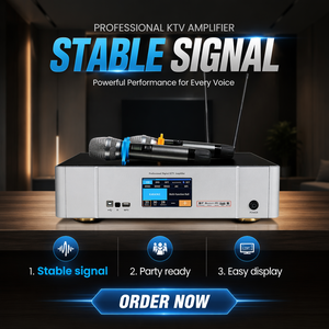 <span class=keywords><strong>Amplificador</strong></span> <span class=keywords><strong>de</strong></span> <span class=keywords><strong>Audio</strong></span> para el Hogar MABLE PRO-750 <span class=keywords><strong>de</strong></span> 2 Canales y 750W con Procesador <span class=keywords><strong>de</strong></span> Efectos - Product Image 5