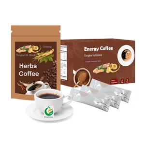 Private Label OEM Tongkat Ali Maca Ashwagandha Ginseng Coffee Bio Herbs Coffee