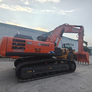 Hitachi Zaxis350 Excavator 2023 Low Working Hours Used 35 Ton 1.5m Bucket Capacity Kawasaki Components Construction Digging - Product Image 1