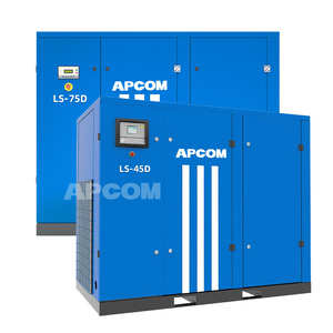 90 kW 120 HP Rotary Screw Air Compressor Stationary Industrial Compressor 8 <b>Bar</b> Air <b>Cooled</b> AC Power - Product Image 6