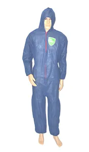 Bảo Vệ Trọng Lượng Nhẹ Dùng Một Lần SMS Coverall Phù Hợp Với