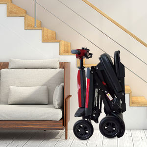 Personnes âgées et handicapées? Les scooters légers à 4 roues pour <span class=keywords><strong>fauteuil</strong></span> <span class=keywords><strong>roulant</strong></span> offrent une conduite en douceur et une mobilité améliorée - Product Image 5