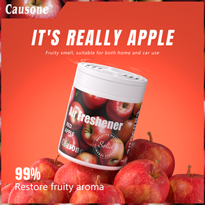 Ambientador en Gel Sólido de 250g con Tecnologí<span class=keywords><strong>a</strong></span> Desodorizante de Frutas y Plantas, Neutraliza las Moléculas de Olor, Frescura Duradera para Auto/Hogar/Oficina - Product Image 2