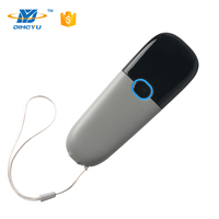 Lector de Códigos de Barras 2D CMOS, Mini Escáner de Códigos QR Inalámbrico Portátil de Bolsillo 2.4g BT, para Uso en Supermercados y Almacenes, Interfaz Tipo-C