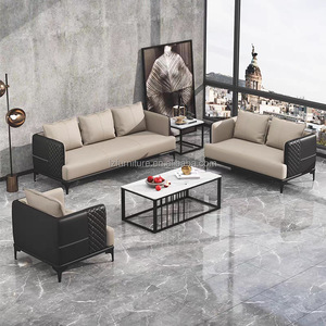 Directo de Fábrica |   Sofá para Sala de Estar |   Sofá Moderno de Lujo Ligero en Cuero PU |   Muebles para Sala de Estar - Product Image 6