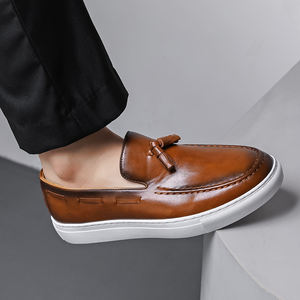 Zapatos Mocasines de Vestir de Alta Calidad en PU Cómodos y Elegantes para Hombre, Estilo Clásico de Otoño, Misma Marca - Product Image 6
