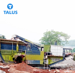 La fábrica vende juegos completos de trituradora de impacto móvil sobre orugas planta de trituración para trituración de residuos de construcción - Product Image 6