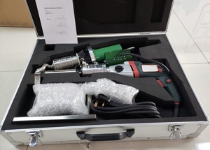 <span class=keywords><strong>Pistola</strong></span> de soldadura de plástico de 1600W PP <span class=keywords><strong>Pistola</strong></span> de soldadura en caliente de suelo de vinilo de PVC con 9 Accesorios - Product Image 4