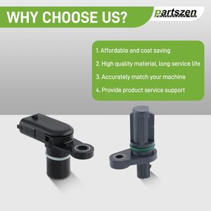 Partszen Camshaft Crankshaft Position Sensor 12615371 12615626 for Buick Cadillac GMC - Product Image 6