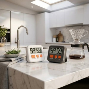 Minuteur électronique nordique pour cuisine, avec compte à rebours, musique et dos magnétique, idéal pour l'étude et l'apprentissage des enfants, Minuteur Pomodoro - Product Image 6