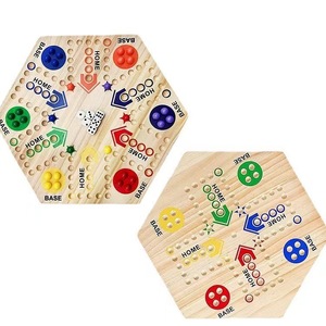 Juego de Mesa de Ajedrez Volador de Madera Xinghong, 30x30cm, Multijugador, Interactivo, Educativo, para Fiestas Familiares - Product Image 4