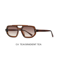 Lunettes de soleil à monture intégrale avec verres PC UV400, durables, unisexes, protection des yeux, pour les sports de plein air, les voyages, la conduite, la plage