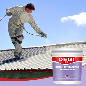 Peinture acrylique imperméable personnalisée OEM ODM, revêtement liquide écologique pour tuiles en acier coloré, imperméabilisation acrylique - Product Image 2