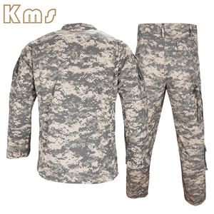 KMS 립 스톱 그레이 디지털 위장 남성 전술복 전술복 의류 야외 캐주얼 트레이닝 의류 ACU 유니폼 - Product Image 3