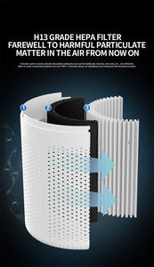 Purificateur d'air intelligent portable avec filtre HEPA pour la maison et la chambre, prix de gros, purificateur domestique en plastique - Product Image 5