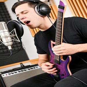 Guitares électriques en vente chaude, vente en gros, guitares électriques professionnelles à 6 cordes avec étui rigide pour les guitaristes de <span class=keywords><strong>hard</strong></span> <span class=keywords><strong>rock</strong></span> et les joueurs amateurs - Product Image 1