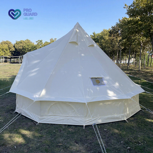 <span class=keywords><strong>Yurta</strong></span> de Lujo para Campamento al Aire Libre, Tienda de Campaña Tipo <span class=keywords><strong>Yurta</strong></span> Mongol, Tienda de Campaña Alta Tipo Tipi, Tamaños de 5m, 4m y 2.5m, Hecha de Lona Oxford - Product Image 1