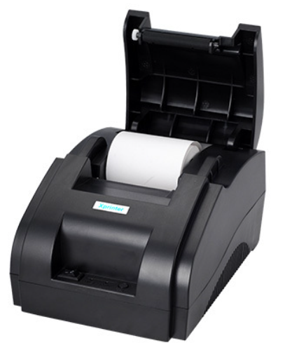 Xprinter XP-58IIH 58mm USB 203dpi Thermal Receipt Printer, Kitchen Cashier Takeout Ticket Barcode Printer with SDK
