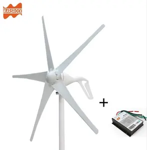 Moulin à vent Portable 400W avec 5 lames, bon marché, pour la maison, petite éolienne, aimant Permanent avec contrôleur MPPT, en chine