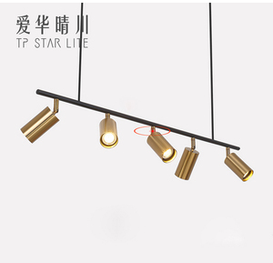 Adjustable <strong>Spotlight</strong> Angles Modern Linear Metal Pendant Ideal for <strong>Bars</strong> and <strong>Kitchens</strong> - Product Image 6