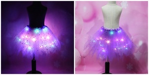 Jolies filles jeu de rôle clignotant aile fée ensemble LED ailes de papillon Costume pour enfants - Product Image 3