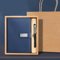 Coffret Cadeau Agenda Organisateur en Cuir Personnalisé A5 2022
