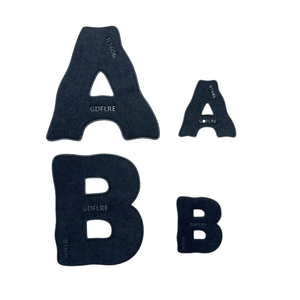 Etiqueta de transferencia de calor 3D personalizada, prenda de silicona lavable de lujo, repujado de silicona sostenible para bolsos de zapatos, logotipo de tela impreso - Product Image 3