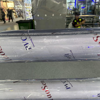 Film PVC transparent super clair, feuille de PVC transparente pour table à manger