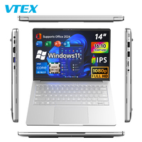 Ordinateur portable 14 pouces, processeur I3-1215U, coque en métal, lecteur d'empreintes digitales, caméra de confidentialité, clavier rétroéclairé, Wi-Fi double bande, BT4.2, ordinateur portable OEM