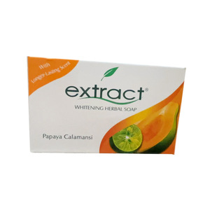 पपीता बाहर साबुन थोक धोने आधारित साफ शानदार सफेद सफेद और पीली त्वचा गाजर पपीता साबुन - Product Image 3