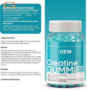 Chumita OEM Private Label <strong>Creatine</strong> HCL <strong>Gummy</strong> Candy Adult Muscle Building Supplement Food Grade - Product Image 3