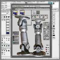 Accouplement de cardan flexible en acier TECMEN OEM personnalisable, haute résistance, pour machine industrielle à double disque SWC