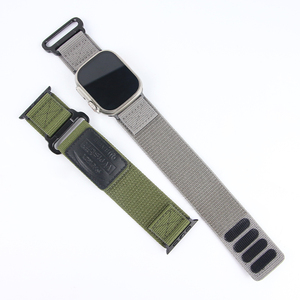 Correa Elástica Resistente Lionorm de Nailon para <span class=keywords><strong>Apple</strong></span> <span class=keywords><strong>Watch</strong></span> Ultra 2 49mm Series 9 <span class=keywords><strong>8</strong></span> 7 6 5 4 SE 45mm 44mm 42mm 40mm, Correa Tejida Suave - Product Image 5