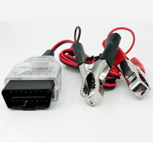 Xe pin thay thế công cụ OBD2 xe Pin thử nghiệm an toàn OBD máy tính ECU Bộ nhớ Saver thay thế công cụ phát hiện