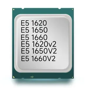 Processeur Intel Xeon E5 1650 V2 CPU 3.5G LGA 2011 Processeur serveur Six cœurs e5-1650 V2 E5-1650V2 10 cœurs 3.50GHz L3 12M 1650V2